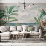 Fototapet Paradis tropical la malul mării.