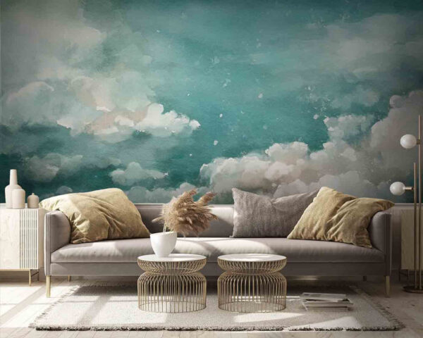 Clouds in the sky Fototapet Clouds in the sky