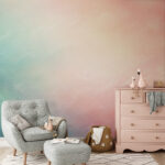 Fototapet Pastel texturat gradient arta de fundal.