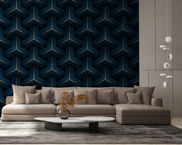 Design elegant cu model geometric Fototapet Design elegant cu model geometric