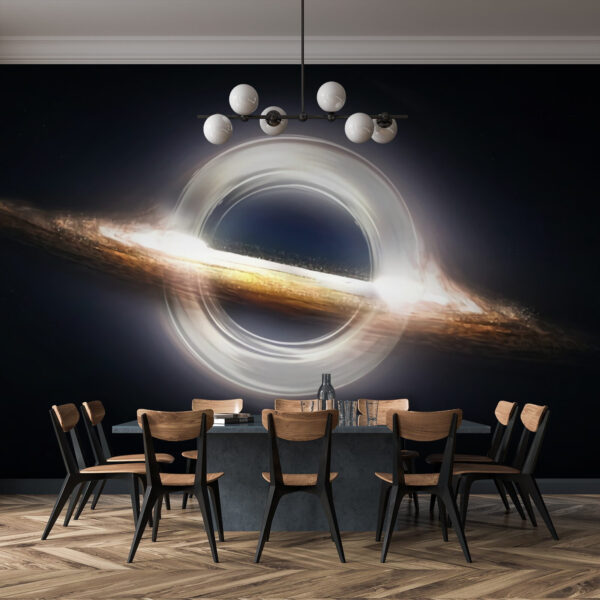 Fenomen cosmic turbionar în spațiu Fototapet Fenomen cosmic turbionar în spațiu