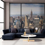 Fototapet Skyline de New York City panorama.