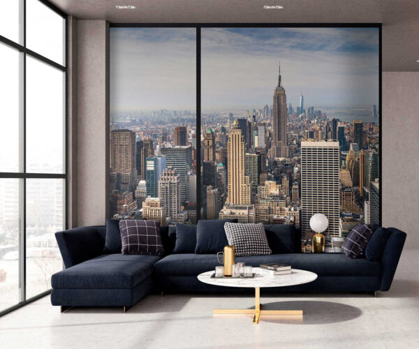 Skyline de New York City panorama Fototapet Skyline de New York City panorama