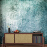 Fototapet Fundal albastru și negru