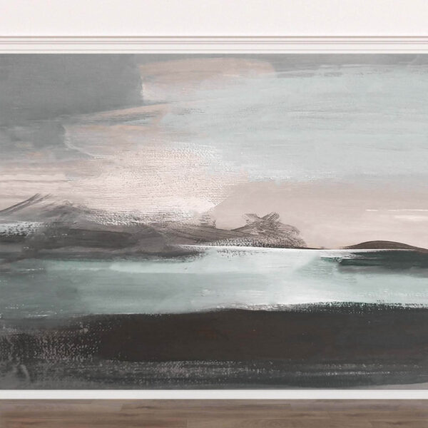 Fototapet Pictura unui corp de apă