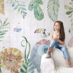 Fototapet Wall mural de animale