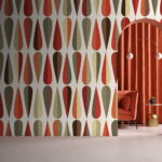 Fototapet Model colorat cu forme diferite