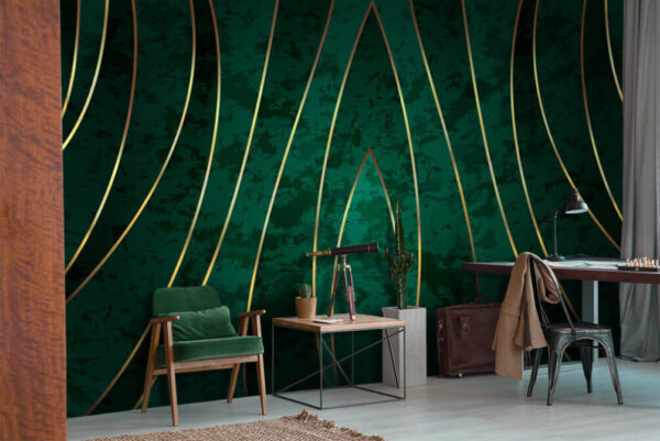 Fototapet Linii elegante pe un fundal texturat