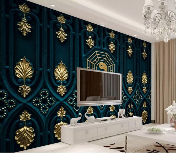 Fototapet Modele elegante pe o suprafață întunecată