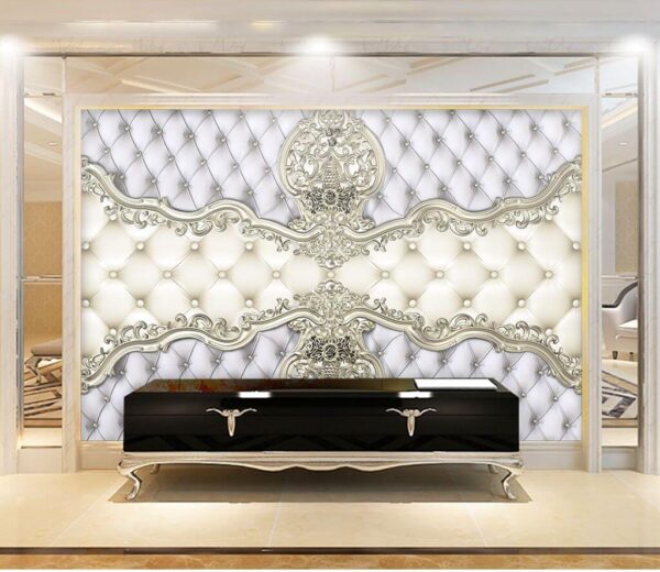 Design ornamentat cu texturi elegante Fototapet Design ornamentat cu texturi elegante