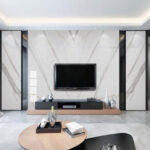 Fototapet Design elegant din marmură cu linii subtile