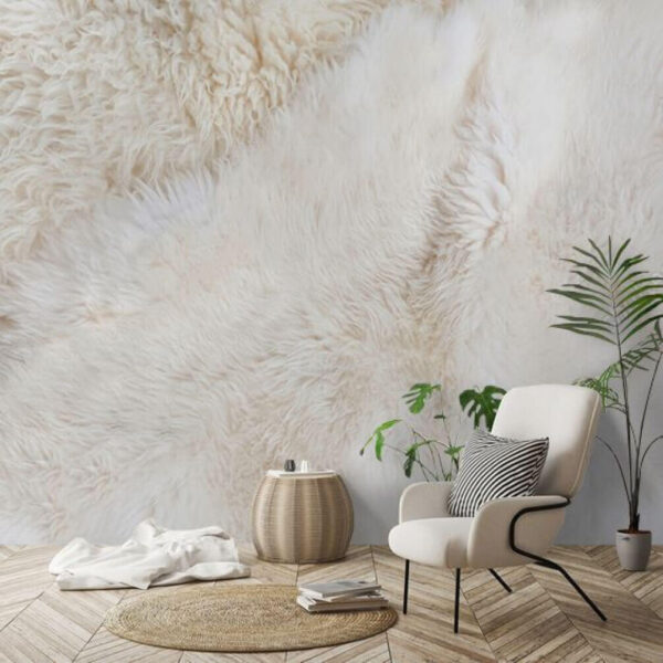 Fototapet Suprafață texturată moale și primitoare