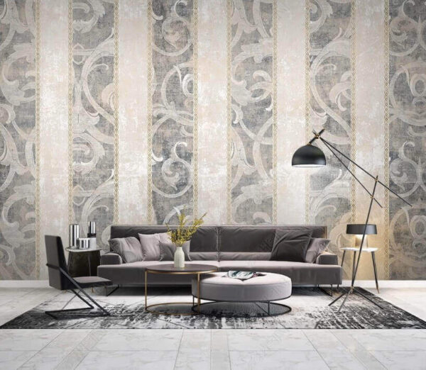 Tapet cu un design spiralat Fototapet Tapet cu un design spiralat