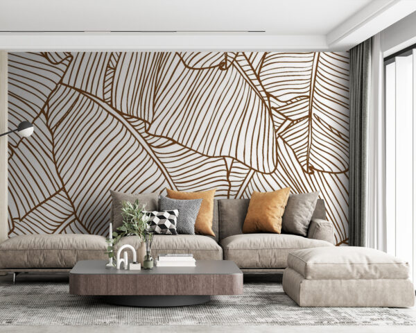 Fototapet Eleganță naturală în modele detaliate