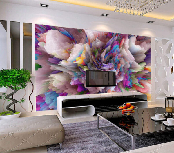 Fototapet Fototapet Explozie colorată de vopsea (SKU: u45752)