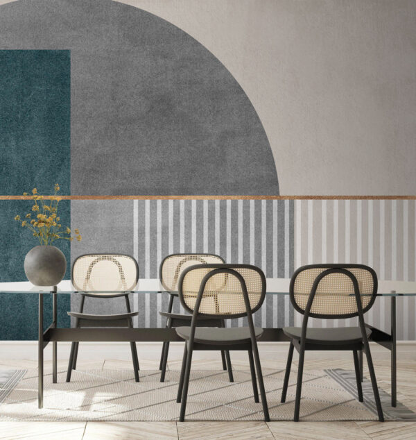 Design geometric minimalist elegant Fototapet Design geometric minimalist elegant
