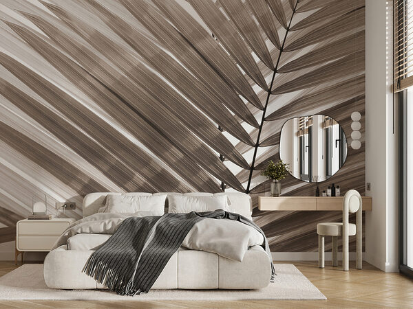 Fototapet Model elegant de frunze de palmier