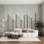 Fototapet Obiect dreptunghiular alb cu o umbră