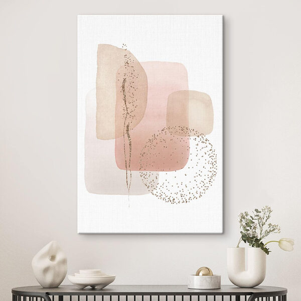 Forme abstracte cu accente strălucitoare Tablouri Forme abstracte cu accente strălucitoare