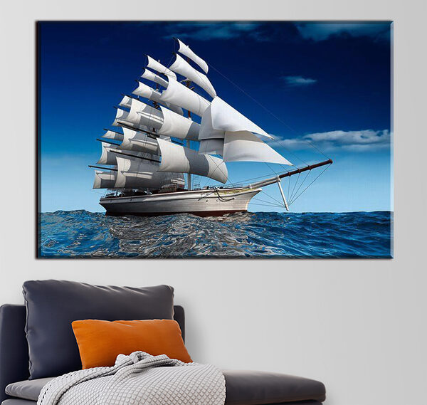 Sailboat în apă Tablouri Sailboat în apă