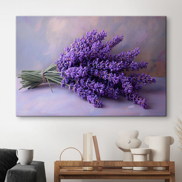 Buchet de flori mov Tablouri Buchet de flori mov