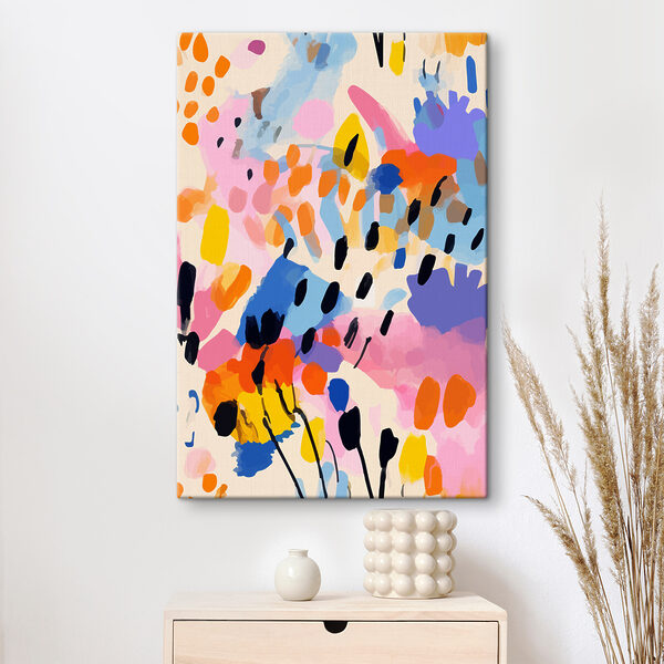 Vibrant model abstract cu culori Tablouri Vibrant model abstract cu culori