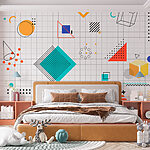 Fototapet Model de forme geometrice