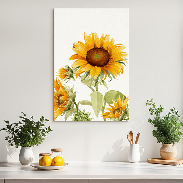 Florile însorite înveselesc ziua Tablouri Florile însorite înveselesc ziua