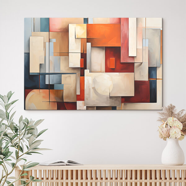 Pictura unui model colorat Tablouri Pictura unui model colorat