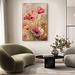 Tablouri Pictura de flori roz