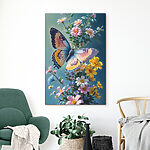 Tablouri Fluture pe o floare