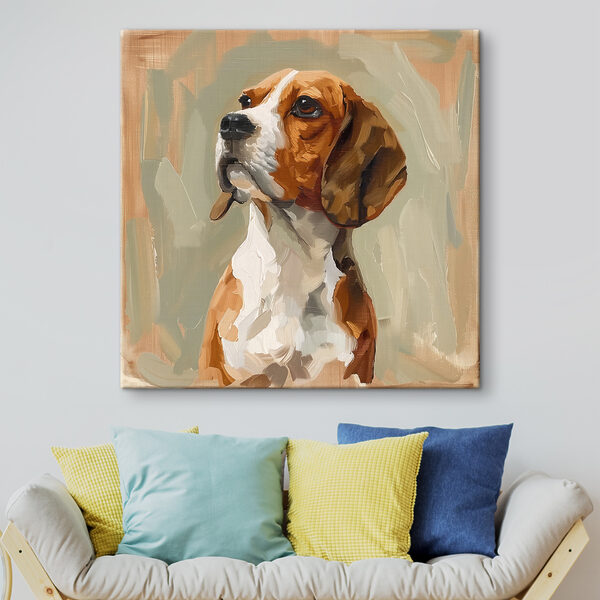 Pictura unui câine Tablouri Pictura unui câine