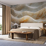 Fototapet Marmură curgătoare prin lumină