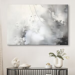 Tablouri Canvas prints White and gray background