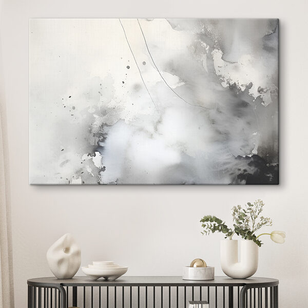 Canvas prints White and gray background Tablouri Canvas prints White and gray background