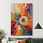 Tablouri Canvas prints Painting of a circle
