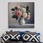 Tablouri Canvas prints Vase of flowers on a table