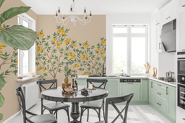 Fototapet Copac cu fructe pe el