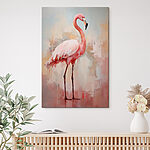 Tablouri Pictura unui flamingo roz