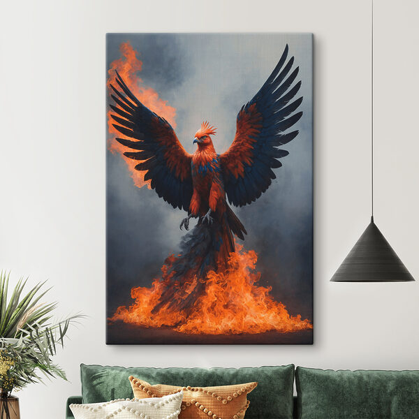 Tablouri Pasăre cu aripile întinse