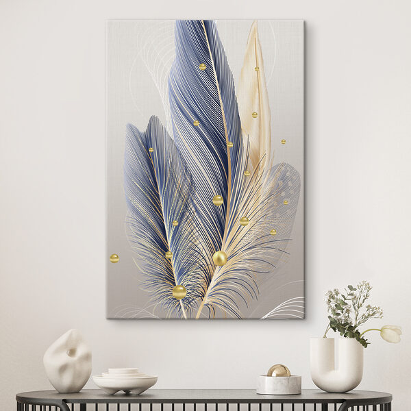 Pene elegante în design senin Tablouri Pene elegante în design senin