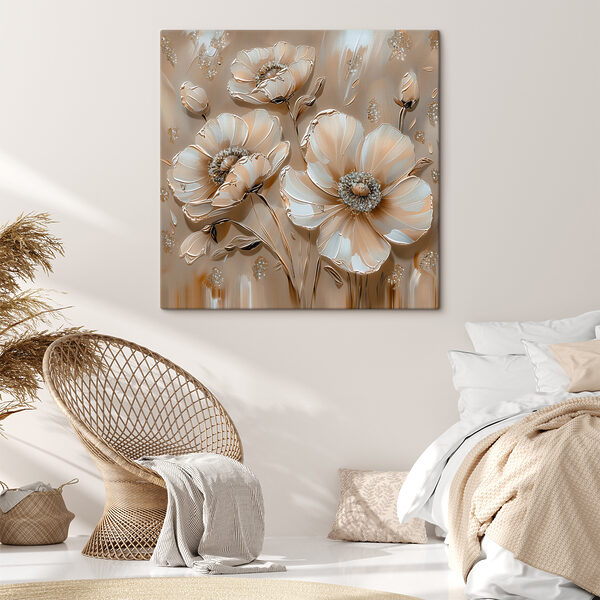 Armonie florală elegantă în artă Tablouri Armonie florală elegantă în artă