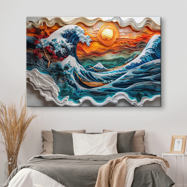Pictura unui val Tablouri Pictura unui val