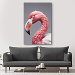Tablouri Portret elegant flamingo roz