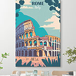 Tablouri Colosseum cu multe arcuri