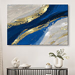 Tablouri Oceanul întâlnește terenul metalic