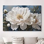Tablouri Flori delicate pe un fundal vibrant