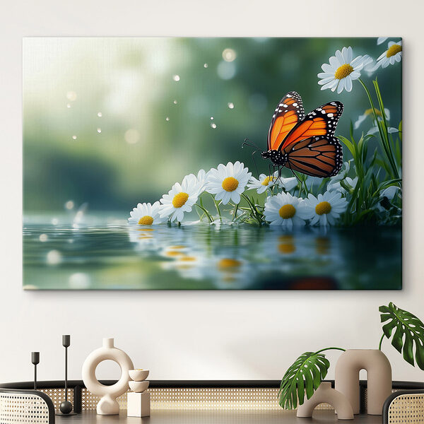 Fluture pe o floare Tablouri Fluture pe o floare