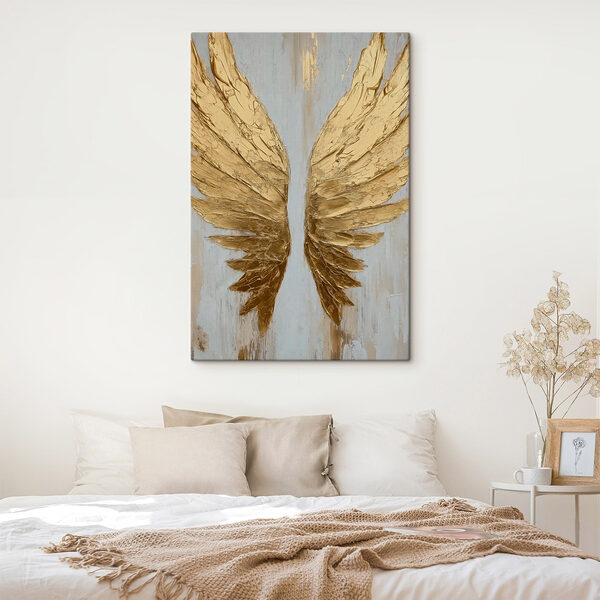 Tablouri Tablouri Aripi maiestuoase în design texturat (SKU: s41917)