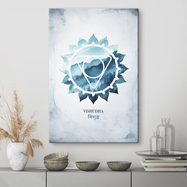 Logo-ul unui triunghi într-un cerc Tablouri Logo-ul unui triunghi într-un cerc